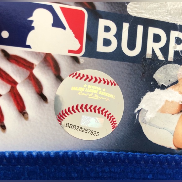 MLB Texas Rangers Baby Burp Cloth With Tags 16”x16” WinCraft - Picture 3 of 9